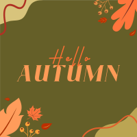 Yo! Ho! Autumn Instagram Post Design