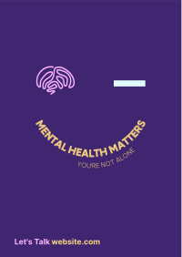 Mental Health Matters Flyer Image Preview