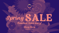 Spring Sale bouquet Facebook event cover Image Preview