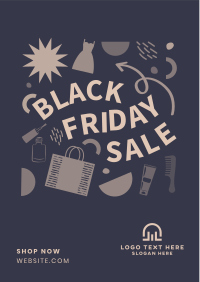 Black Friday Sale Flyer Design