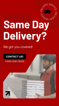 Professional Delivery Service YouTube short Image Preview