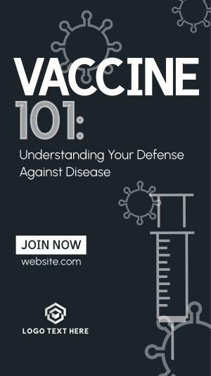 Health Vaccine Webinar Instagram story Image Preview