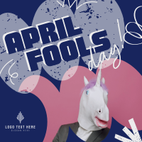 April Fools Day Instagram Post Design
