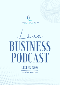 Corporate Business Podcast Flyer Design