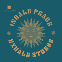 Peace Relax Day Instagram post Image Preview