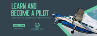 Flight Training Program Facebook cover Image Preview