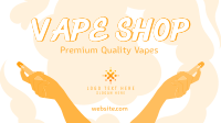 Premium Vapes Facebook event cover Image Preview