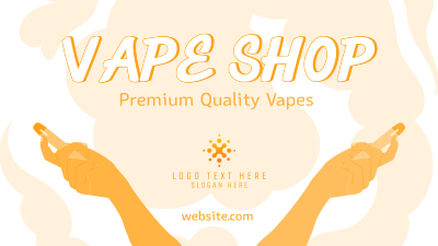 Premium Vapes Facebook event cover Image Preview