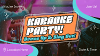 Karaoke Party Star Video Design