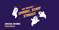 Spooky Podcast Facebook Ad Design