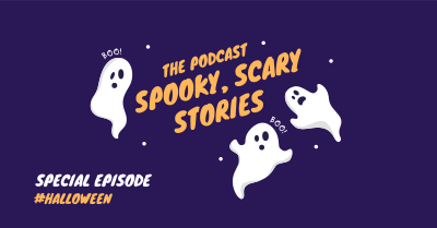 Spooky Podcast Facebook ad Image Preview