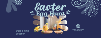 Fun Easter Egg Hunt Facebook Cover Design