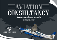 Aviation Pilot Consultancy Postcard Image Preview