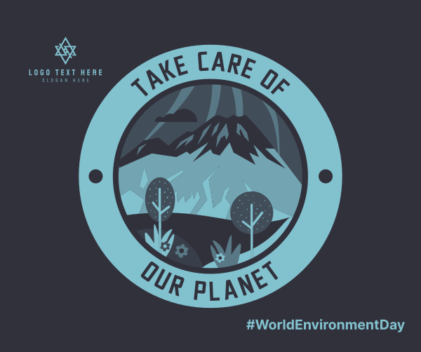 Environment Day Scenery Facebook Post Design Image Preview