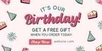 Business Birthday Promo Twitter post Image Preview