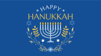 Happy Hanukkah Facebook Event Cover Image Preview