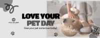 Pet Loving Day Facebook Cover Design