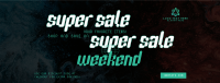 Super Sale Weekend Facebook Cover Design