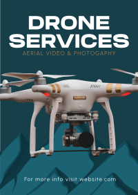 Aerial Drone Service Poster Image Preview