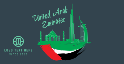 UAE City Scribbles Facebook ad Image Preview