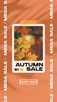 Picture Autumn Sale YouTube Short Design