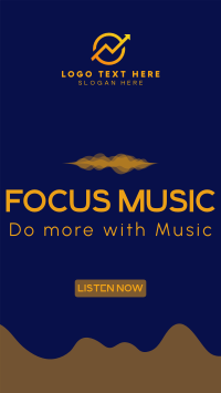 Focus Playlist Instagram story Image Preview