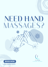 Solace Massage Poster Design