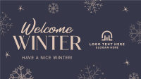Welcome Winter Facebook event cover Image Preview