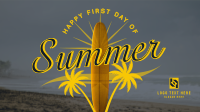 Vintage Summer Season Facebook event cover Image Preview