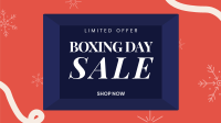 Boxing Day Sale Facebook Event Cover Image Preview