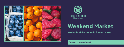 Weekend Fruits Facebook cover Image Preview