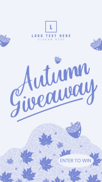 Autumn Season Giveaway TikTok Video Preview