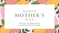 Mother's Day Special Flowers Zoom Background Image Preview