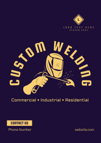 Custom Welding Works Poster Image Preview