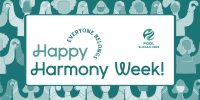 Harmony People Week Twitter post Image Preview