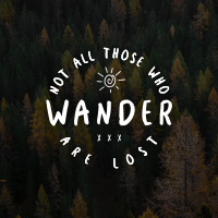 Wanderer Instagram Post Design