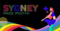 Sydney Pride Month Greeting Facebook ad Image Preview