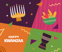 Multicolor Kwanzaa Facebook post Image Preview