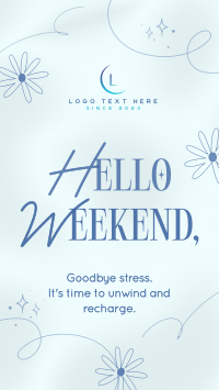 Weekend Greeting Quote Instagram story Image Preview