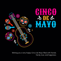 Bright and Colorful Cinco De Mayo Linkedin Post Image Preview