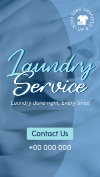 Professional Dry Cleaning Laundry Facebook Story Image Preview