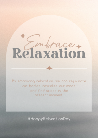 Embrace Relaxation Flyer Design