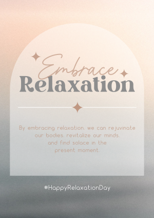 Embrace Relaxation Flyer Image Preview