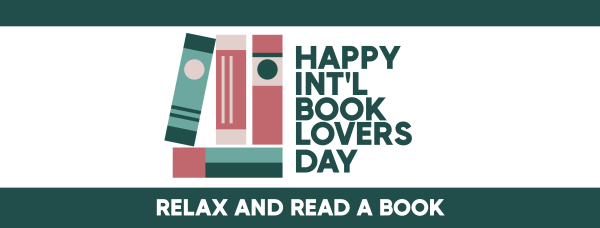 Book Lovers Illustration Facebook Cover Design Image Preview