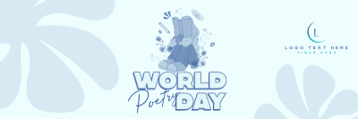 International Poetry Day Twitter header (cover) Image Preview
