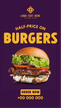 Best Deal Burgers Instagram story Image Preview