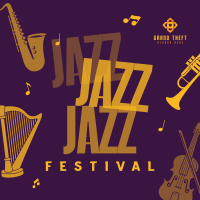 Jazz Festival Instagram post Image Preview