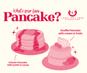 Classic and Souffle Pancakes Facebook post Image Preview