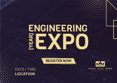 Engineering Expo Postcard Image Preview
