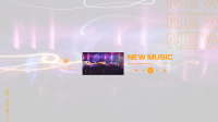 Party Lights YouTube Banner Image Preview